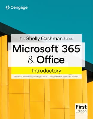 The Shelly Cashman Series Microsoft 365 & Office Introductory