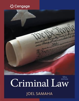 Bundle: Criminal Law, Loose-Leaf Version, 12th + Mindtap Criminal Justice, 1 Term (6 Months) Printed Access Card, Enhanced