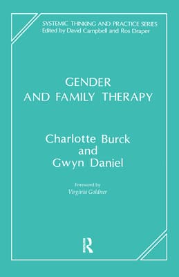 Gender and Family Therapy