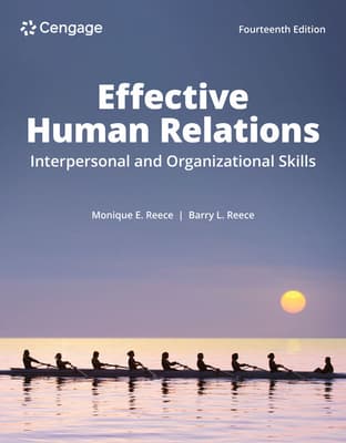 Human Relations: Interpersonal and Organizational Applications