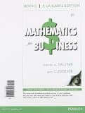 Mathematics for Business