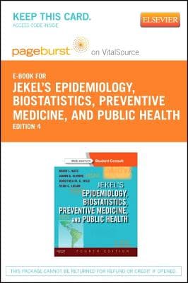Jekel's Epidemiology, Biostatistics, Preventive Medicine, and Public Health - Elsevier eBook on Vitalsource (Retail Access Card)