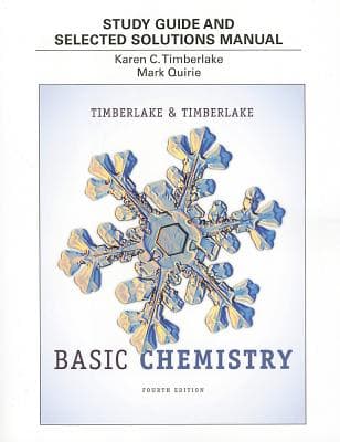 Basic Chemistry Study Guide and Selected Solutions Manual