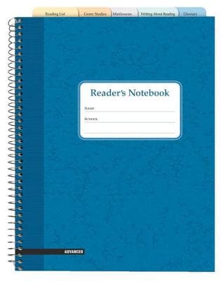 Reader's Notebook: Advanced (4-8) (5-Pack)
