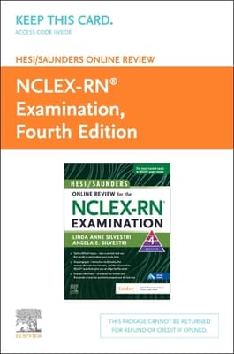 Hesi/Saunders Online Review for the Nclex-RN Examination (2 Year) (Access Code): Hesi/Saunders Online Review for the Nclex-RN Examination (2 Year) (A