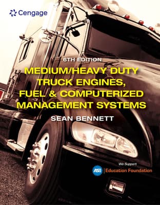 Bundle: Medium/Heavy Duty Truck Engines, Fuel & Computerized Management Systems, 6th + Mindtap, 4 Terms Printed Access Card + Heavy Duty Truck System