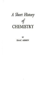 A Short History of Chemistry