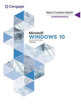 Bundle: Shelly Cashman Series Microsoft / Windows 10 Comprehensive 2019 + Sam 365 & 2019 Assessments, Training, and Projects Printed Access Card with