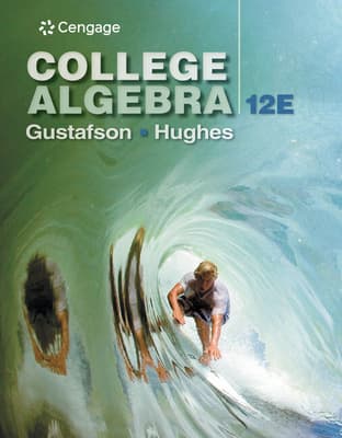 Bundle: Gustafson, College Algebra, Loose-Leaf, 12th + Gustafson/Aufmann, College Algebra, Webassign Course with Corequisite Support, Single-Term Pri