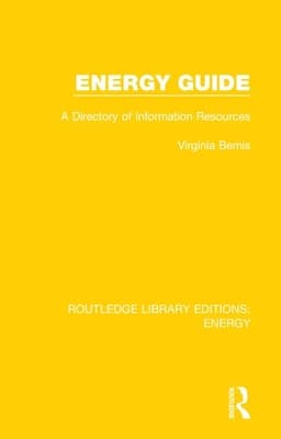 Energy Guide: A Directory of Information Resources