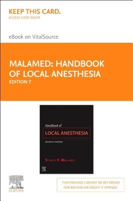 Handbook of Local Anesthesia Elsevier eBook on Vitalsource (Retail Access Card): Handbook of Local Anesthesia Elsevier eBook on Vitalsource (Retail A