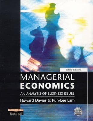 Managerial Economics: An Analysis of Business Issues