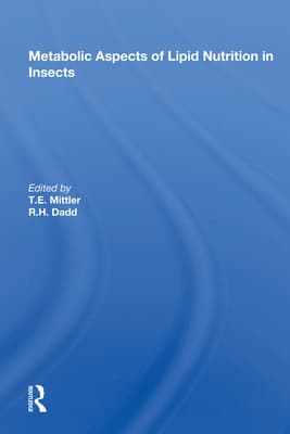Metabolic Aspects of Lipid Nutrition in Insects