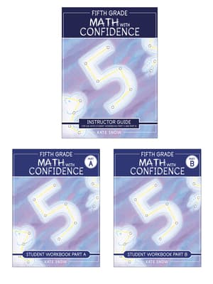 Fifth Grade Math with Confidence Complete Bundle