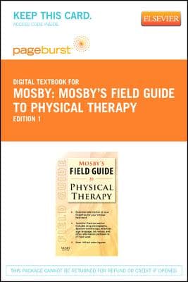 Mosby's Field Guide to Physical Therapy - Elsevier eBook on Vitalsource (Retail Access Card)