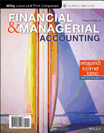 Financial and Managerial Accounting, Wileyplus + Loose-Leaf