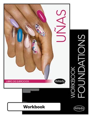 Bundle: Student Workbook for Milady Spanish Translated Milady Standard Foundations + Spanish Translated Workbook for Milady Standard Nail Technology,