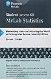 Mylab Statistics with Pearson Etext (Up to 24 Months) Access Code for Elementary Statistics: Picturing the World with Integrated Review