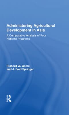 Administering Agricultur