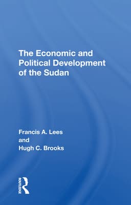 Economic-Pol Dev Sudan