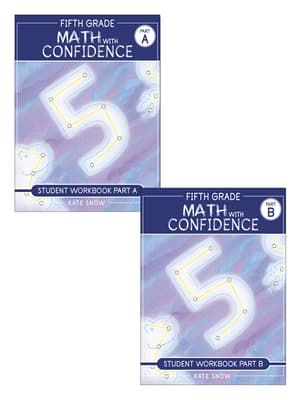 Fifth Grade Math with Confidence Student Workbook Bundle
