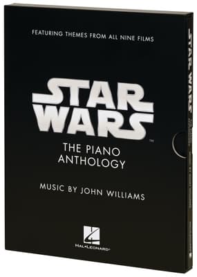 Star Wars: The Piano Anthology for Solo Piano Star Wars Sheet Music Piano with Music from All Nine Films Movie Soundtrack Songbook for Intermediate a