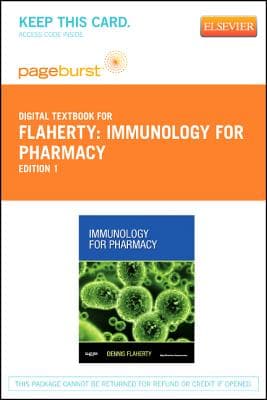 Immunology for Pharmacy - Elsevier eBook on Vitalsource (Retail Access Card): Immunology for Pharmacy - Elsevier eBook on Vitalsource (Retail Access