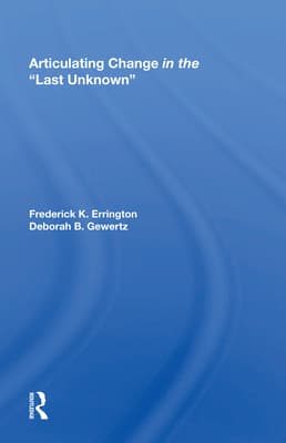 Articulating Change in the Last Unknown