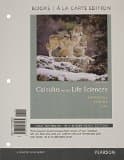 Calculus for the Life Sciences Books a la Carte Plus Mylab Math Access Card Package