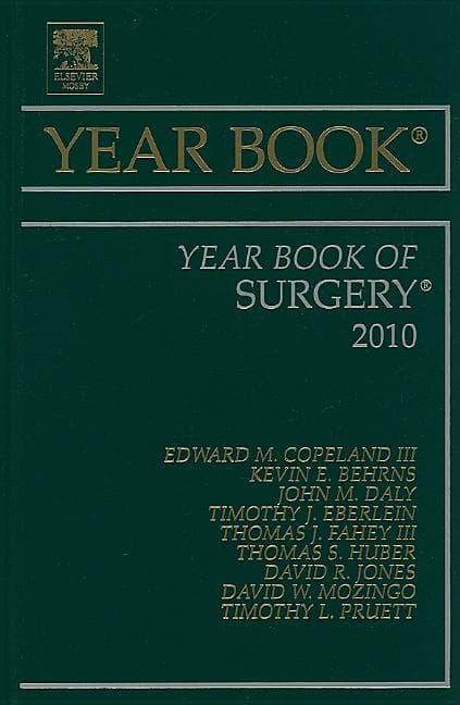 Year Book of Surgery 2010: Volume 2010 (2010)