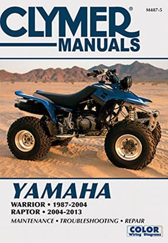 Yamaha Warrior 1987-2004 & Raptor 2004-2013 (Clymer Manuals)