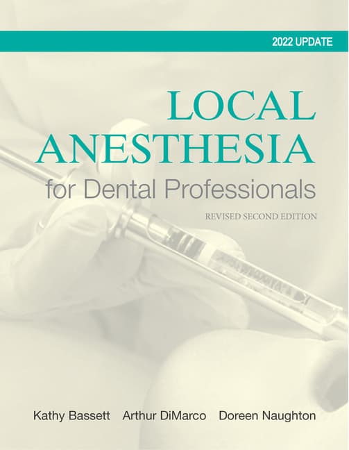 Local Anesthesia for Dental Professionals 2022 Update (Revised)