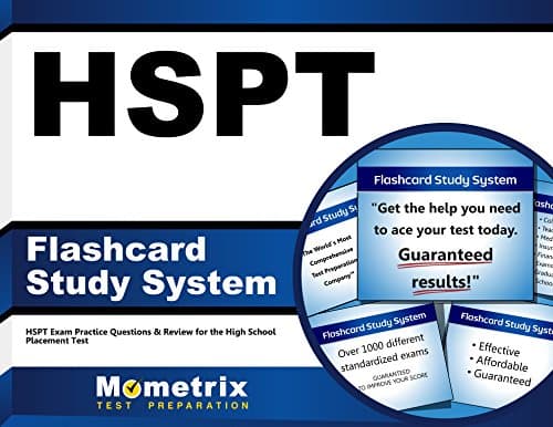 HSPT Flashcard Study System: HSPT Exam Practice Questions & Review for the High School Placement Test (Cards)