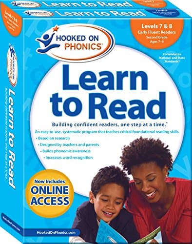 Hooked on Phonics Learn to Read - Levels 7&8 Complete: Early Fluent Readers (Second Grade | Ages 7-8) (Learn to Read Complete Sets)