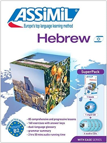 Hebrew with Ease ASSIMIL Method - Superpack (1 book + 4 audio CDs + 1 Mp3 CD) (Hebrew Edition)