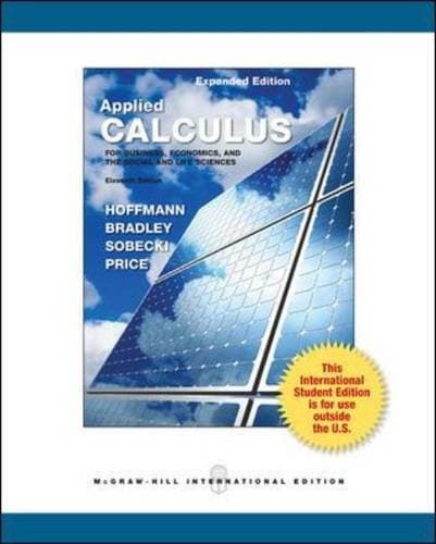 Applied Calculus for Business, Economics, and the Social and Life Sciences, Expanded Edition (Expanded)