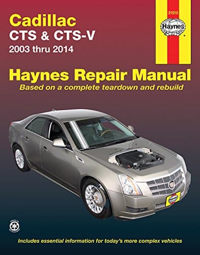 Cadillac CTS & CTS-V 2003 thru 2014 (Haynes Repair Manual)
