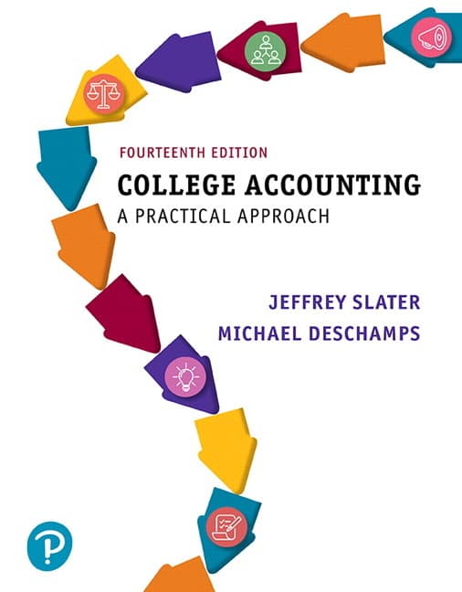 College Accounting: A Practical Approach