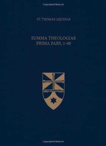 Summa Theologiae Prima Pars, 1-49 (Latin-English Edition)