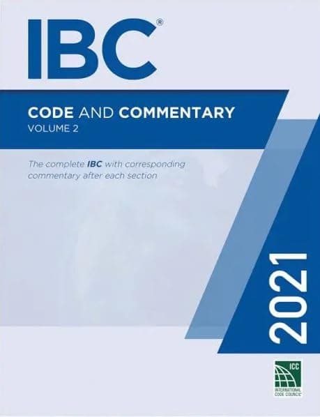 2021 International Building Code Commentary, Volume 2