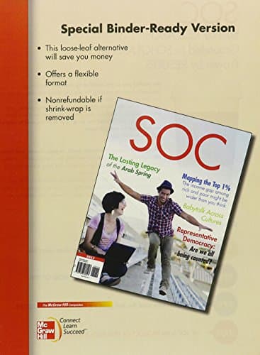 Looseleaf for Soc 2013 Edition