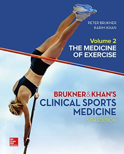 CLINICAL SPORTS MEDICINE: THE MEDICINE OF EXERCISE, VOLUME 2