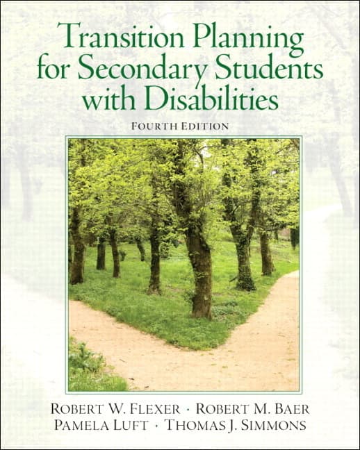 Transition Planning for Secondary Students with Disabilities (Revised)