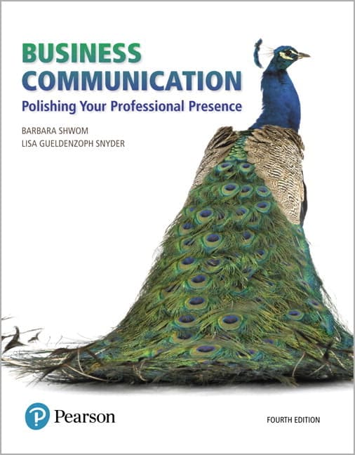 Business Communication: Polishing Your Professional Presence Plus 2019 Mylab Business Communication with Pearson Etext -- Access Card Package [With Ac