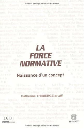 La force normative (French Edition)