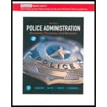 Police Administration: Structures, Processes, and Behaviors
