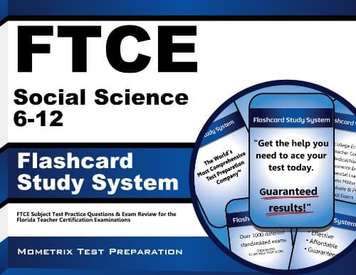 FTCE Social Science 6-12 Flashcard Study System: FTCE Test Practice Questions & Exam Review for the Florida Teacher Certification Examinations (Cards)