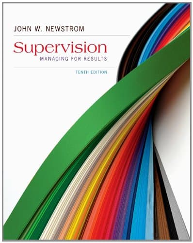 Supervision: Managing for Results (Revised)