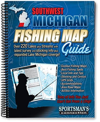 Southwest Michigan Fishing Map Guide (Sportsman's Connection)
