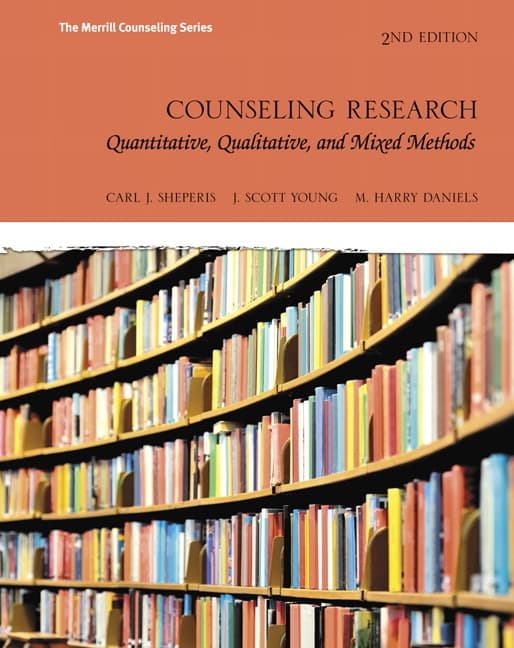 Counseling Research: Quantitative, Qualitative, and Mixed Methods (Revised)